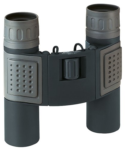 Festnetztelefone: Faltfernglas 10 x 25, gummiarmiert, Tragekordel, Nylon-Etui