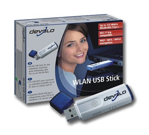 Digitalkameras: Devolo WLan USB Stick Netzwerkkarte (bis zu 125 MBit/Sek)