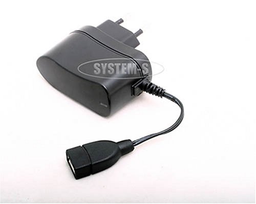 Festplatten: System-S 220V Netzteil zu USB f�r Mp3 Player, Cam mit Kabel