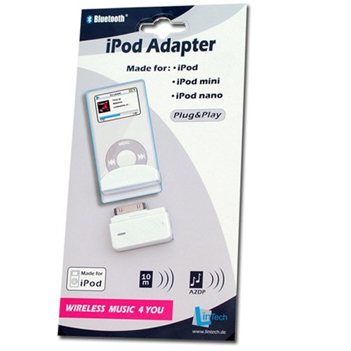 Lautsprecher: LinTech Bluetooth iPod Adapter