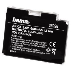 Elektronik und Foto: akku 3,6 v/650 mah li-ion f�r sonyericsson z600