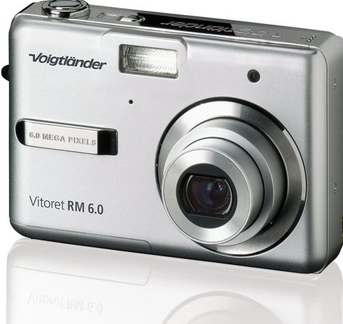Verst&auml;rker und Receiver: Voigtlaender Vitoret RM 6.0 Digitalkamera silber