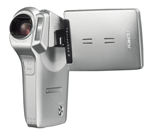 Festplatten: Sanyo XACTI VPC-CG6 Camcorder in silber