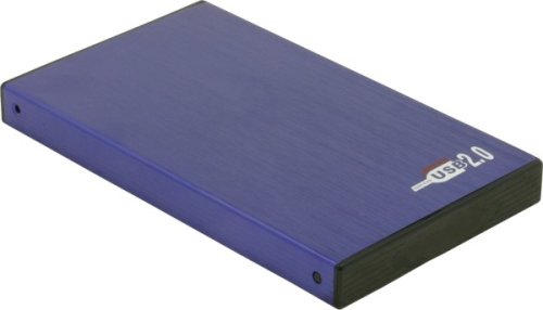 Elektronik und Foto: AVT Mobile 2,5 Zoll 120 GB externe Festplatte HDD 4200rpm 8MB USB 2.0 BLAU