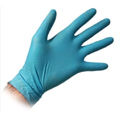 Advanced Tool Design Model  ATD-6998  Large Blue Powder-Free, Fully Textured Nitrile Gloves, 100/box