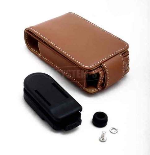 System-S braune Tasche (offen) für den APPLE IPOD MINI