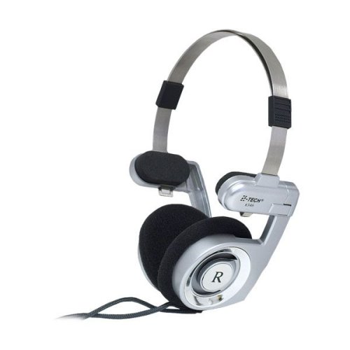 MP3 Player: MOBILE Stereo-Headset f�r unterwegs, klappbar