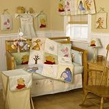Pooh's Portraits 4 Piece Crib Bedding Set