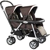 Peg Perego Tender MT Double Stroller Pattern: Toffee
