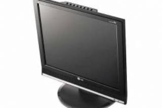 LG M 1921 A Flatron 19 Zoll / 48 cm LCD-Monitor/-TV mit integriertem Kabel-Tuner schwarz