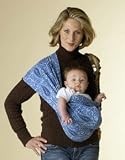 New Blue Paisley Hotslings Baby Carrier Size 7