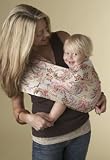 New Pink Ecru Paisley Hotslings Baby Carrier Size 4