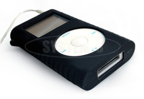 Festplatten: Silicon Skin Case H�lle f�r iPod Mini in Schwarz
