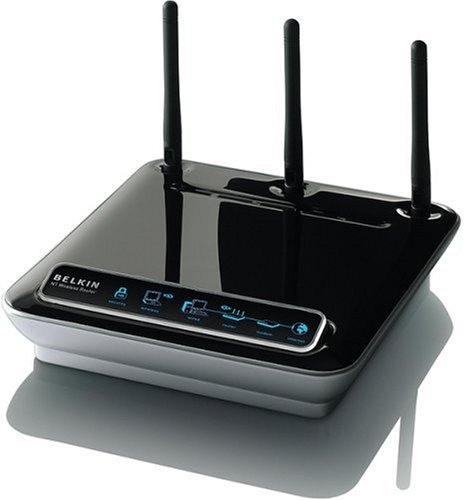 Kamerazubehoer: Belkin Wireless N1 300 Mbs Router