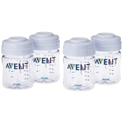 Philips Avent - SCF640/04 - 4 Biberons de Stockage - 125 ml