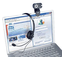 Digitalkameras: DNT: Call4U 55 Profi - VoIP/Messenger-Set
