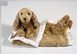 Brittany the Cocker Spaniel Puppy My Li'l Banky Baby Cuddle Blanket