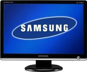 Festplatten: Samsung Syncmaster 206BW 20 Zoll Wide Screen TFT Monitor DVI (Kontrast 700:1, 2 Ms Reaktionszeit)
