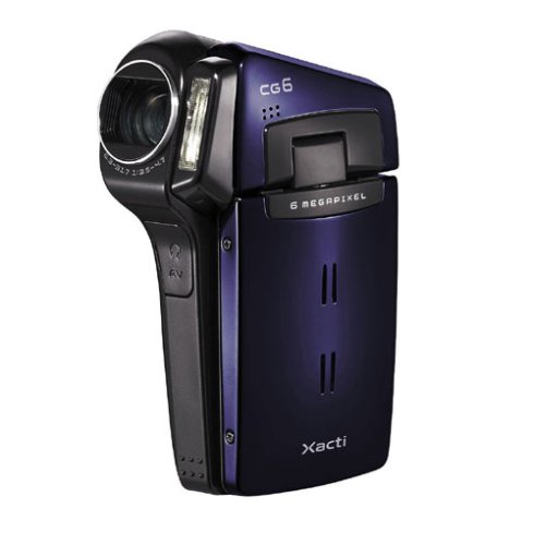 Festplatten: Sanyo XACTI VPC-CG6 Camcorder in dunkelblau