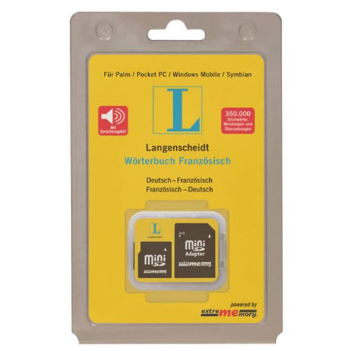Lautsprecher: Langenscheidt W�rterbuch Deutsch-Franz�sisch f�r PDA / Smartphones