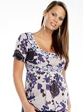 ThePuff SleeveBaby Doll Styled Cotton Voile Print Top