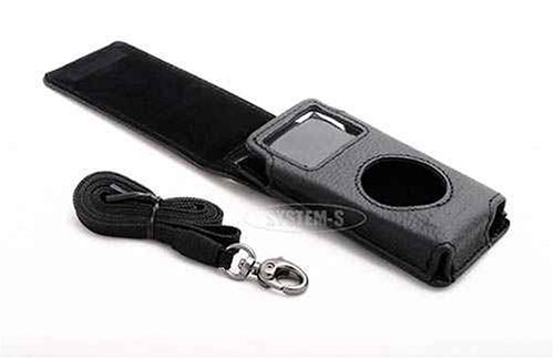 TV Ger&auml;te: Tonino Lamborghini Leder Tasche f�r Apple iPod Nano schwarz