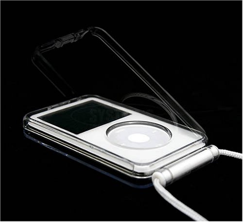 Festplatten: System-S Crystal Case f�r Apple iPod video in schwarz get�nt