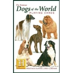 The Heritage Dogs of the World Playing Cards