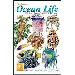 Ocean Life Standard Poker Playing Card Deck featuring All your favorite Sea Creatures