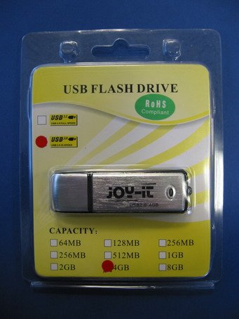 Telekommunikation: Joy-It USB 4 GB 2.0 Speicher Stick 4096 MB