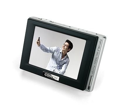 Camcorder: Cowon iAudio D2 Tragbarer MP3-/Video-Player 2 GB 2,5 Zoll / 6,4 cm Touchscreen-Display schwarz