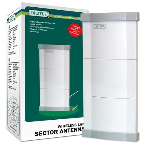Digitalkameras: Digitus WLAN Sektor Antenne 12 dbi Wireless LAN + Kabel