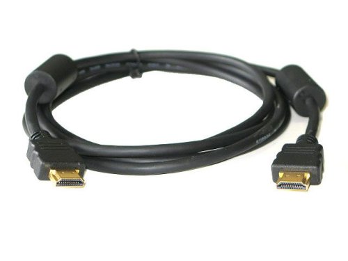 Heimkinosysteme: HDMI Kabel mit vergoldeten Anschl��en (ca. 2 m) z.B. Verbindungskabel f�r den Anschlu� der Playstation 3 ( PS3 ) an einen Plasma / TFT - Fernseher