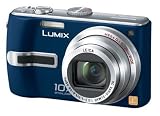 Panasonic デジタルカメラ LUMIX720万画素 光学10倍ズームブルー DMC-TZ3-A