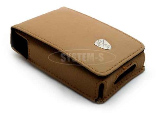 TV Ger&auml;te: Tonino Lamborghini braune Leder-Tasche f�r Apple Ipod