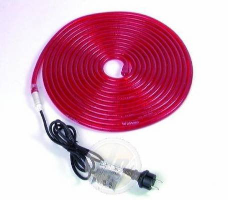 Speicherkarten: RUBBERLIGHT RL1-230V rot 9m