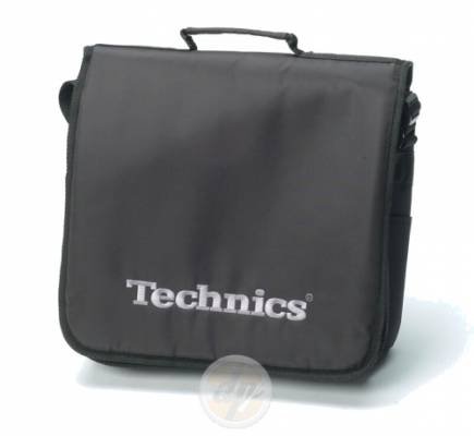 TV Ger&auml;te: Technics LP Courier Bag 25 schwarz/schwarz