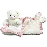 Pink Kisses Bear Baby Lovie by My Lil' Banky