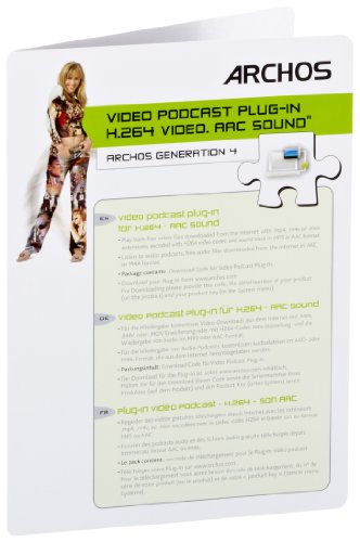 Elektronik und Foto: Archos Video Podcast Plug In f�r Archos 404, 504 und 604