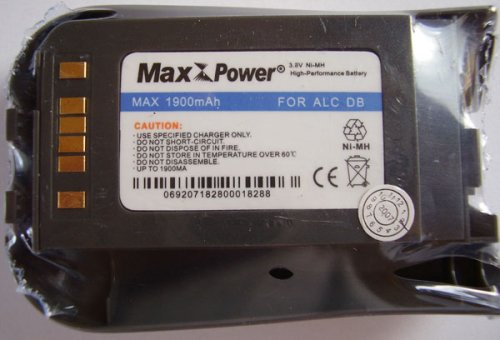 Zubeh&ouml;r: 1900 mAh Power Akku ( f�r ALCATEL ONE TOUCH EASY DB / Club DB / Max DB / Swing DB / View DB )