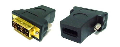 Digitalkameras: DVI / HDMI Adapter mit vergoldeten Anschl��en Male / Female
