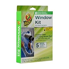 Duck 00-09122 Indoor 5-Window Shrink Film Kit, 62-by-210-Inch