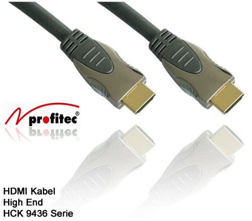 Heimkinosysteme: High-End HDMI Audio Video Verbindungskabel 10 Meter HDMI-Stecker (19pin) auf HDMI-Stecker (19pin) Home Cinema Qualit�t * High End HDMI audio video cable connection of 10 meters of HDMI plug (19pin) on HDMI plug (19pin) Home Cinema Quality