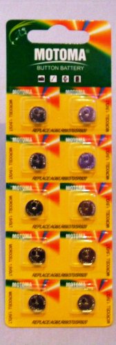 MP3 Player: MOTOMA AG6 / LR69 / 370 / SR920 Knopfzellen 2er Packung