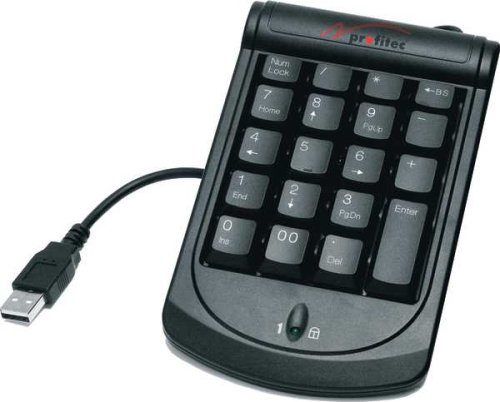 MP3 Player: Mobile PC-Tastatur mit USB Hub