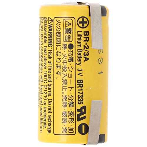 Kamerazubeh&ouml;r: BR-2/3 A Panasonic Lithium Batterie mit L�tfahne, 3,0Volt