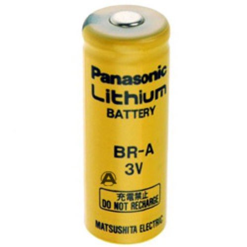 Kamerazubeh&ouml;r: BR-A Panasonic Lithium Batterie ohne L�tfahne, 3,0Volt