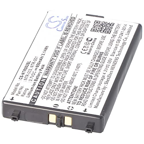 NoteBook: Nintendo DS, Advance SP NTR-003 Ersatzakku 700mAh