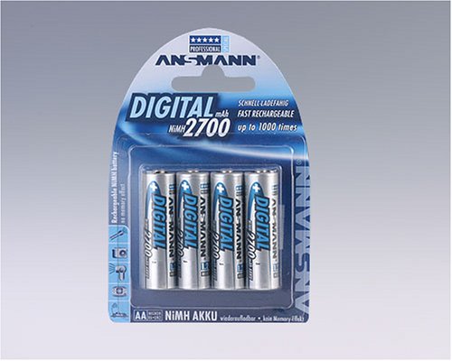 Elektronik Und Foto: Ansmann NiMH 1,2V AA 2700mAh Photo Akku 5030862