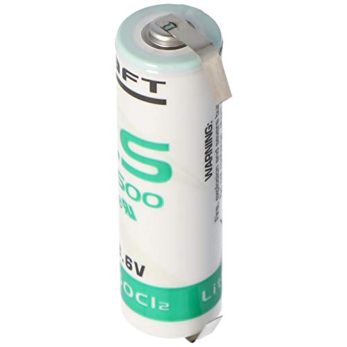 Festplatten: SAFT LS14500CNR Lithium Batterie mit U-Form L�tfahnen